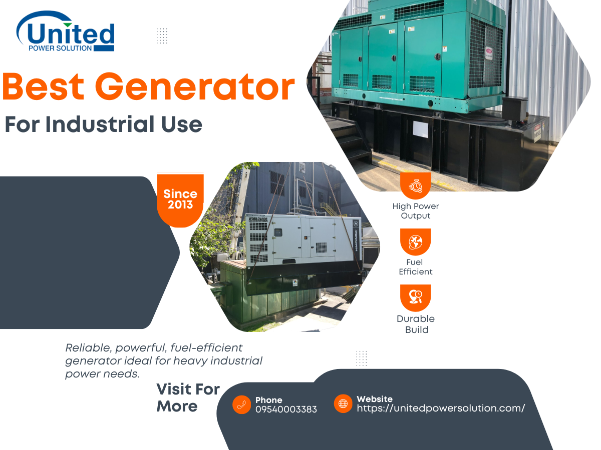 Best Generator for Industrial Use