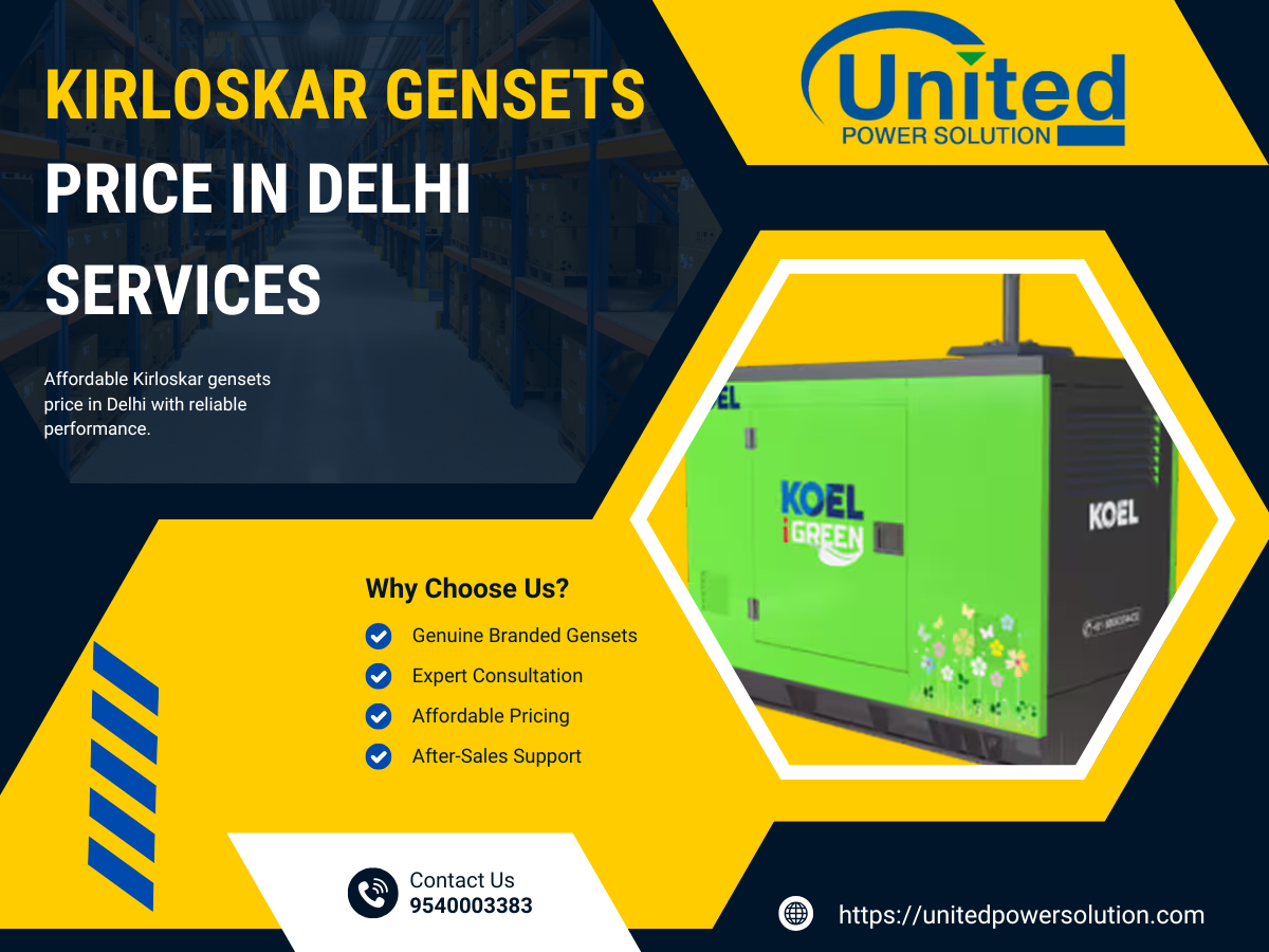 Kirloskar Gensets Price in Delhi