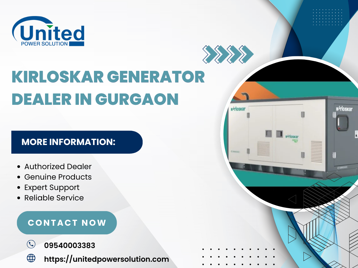 Kirloskar Generator Dealer in Gurgaon