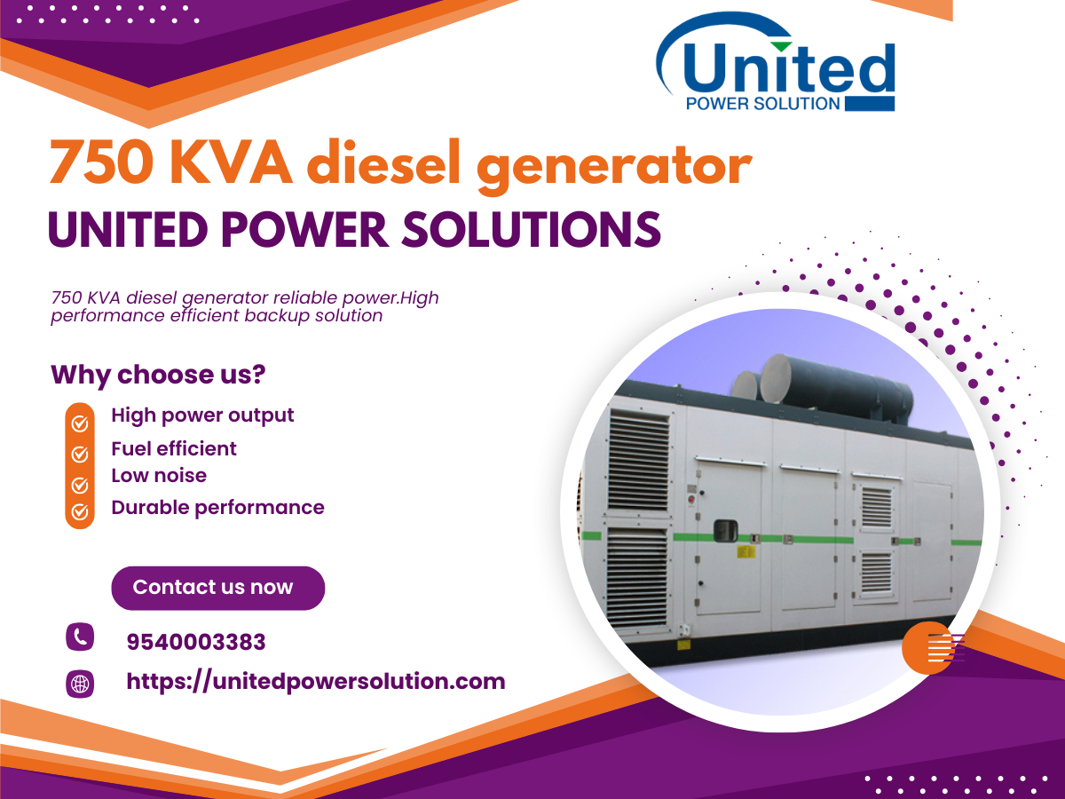 Kirloskar 750 kVA generator